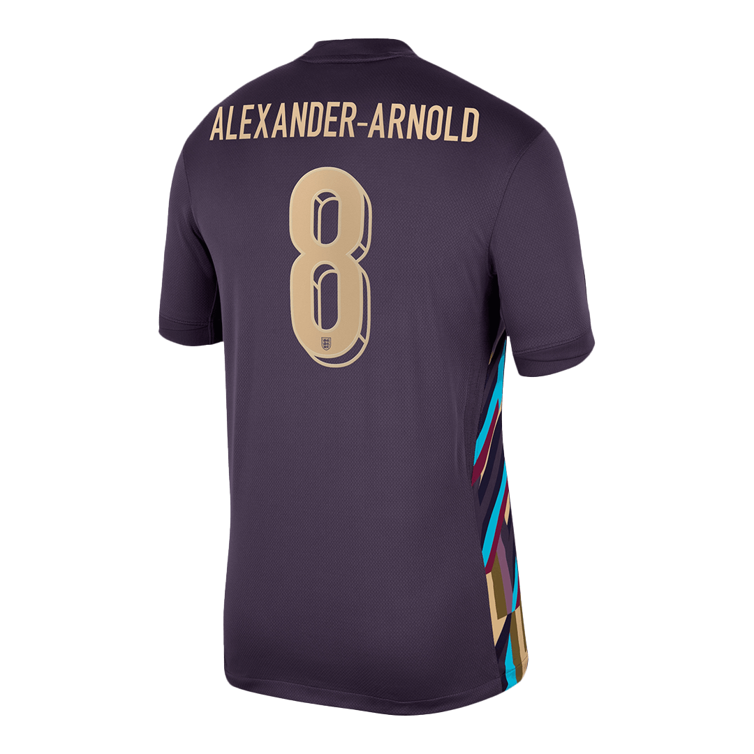 ALEXANDER-ARNOLD #8 England Away Soccer Jersey Euro 2024