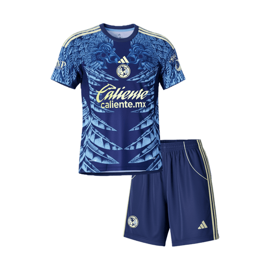 Kids Club America Aguilas Away Soccer Kits 2025/26