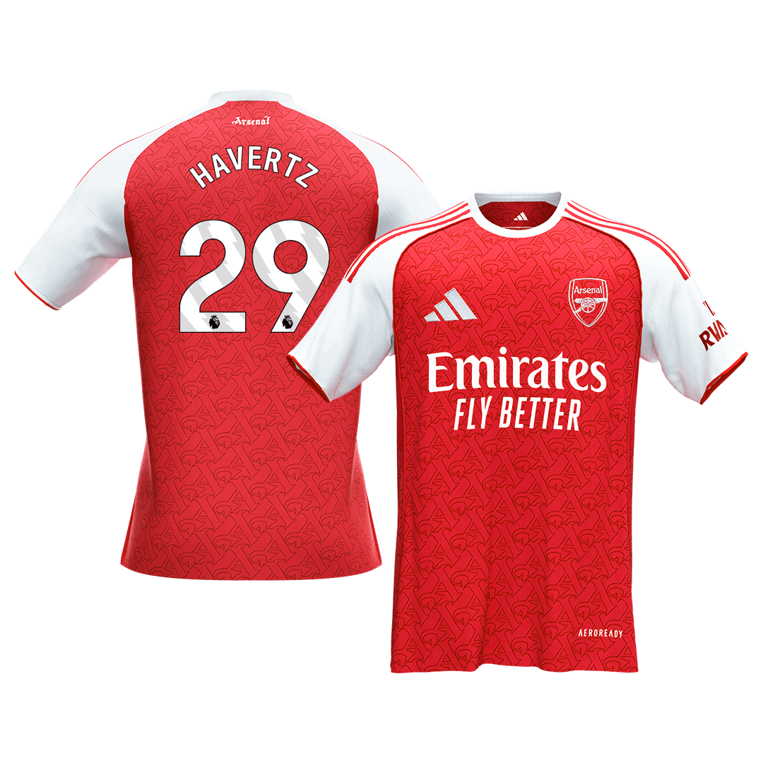 HAVERTZ #29 Arsenal Home Soccer Jersey 2025/26