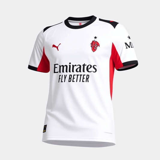 AC Milan Authentic Away Soccer Jersey 2025/26 White