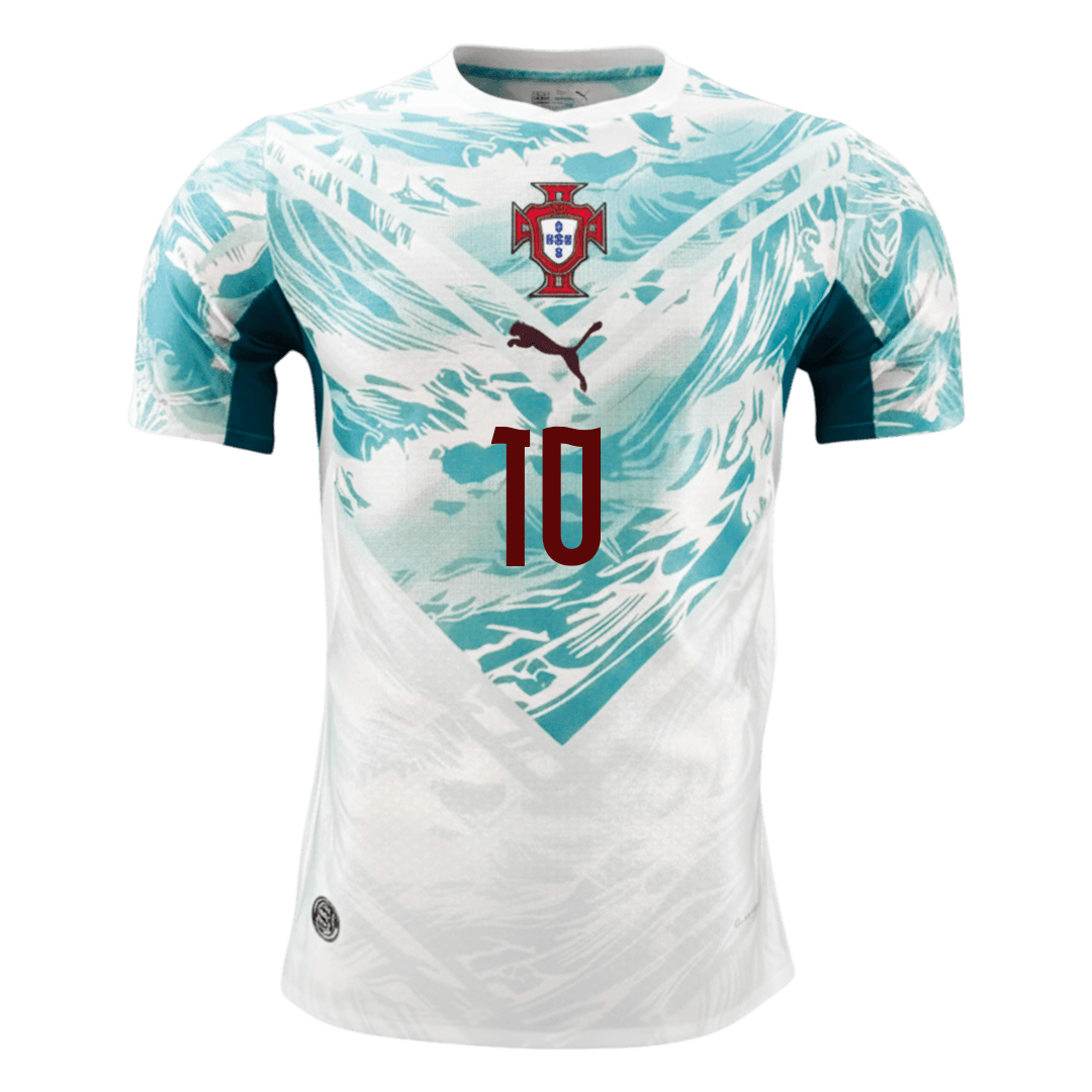 BERNARDO #10 Portugal Away Player Version Jersey World Cup 2026