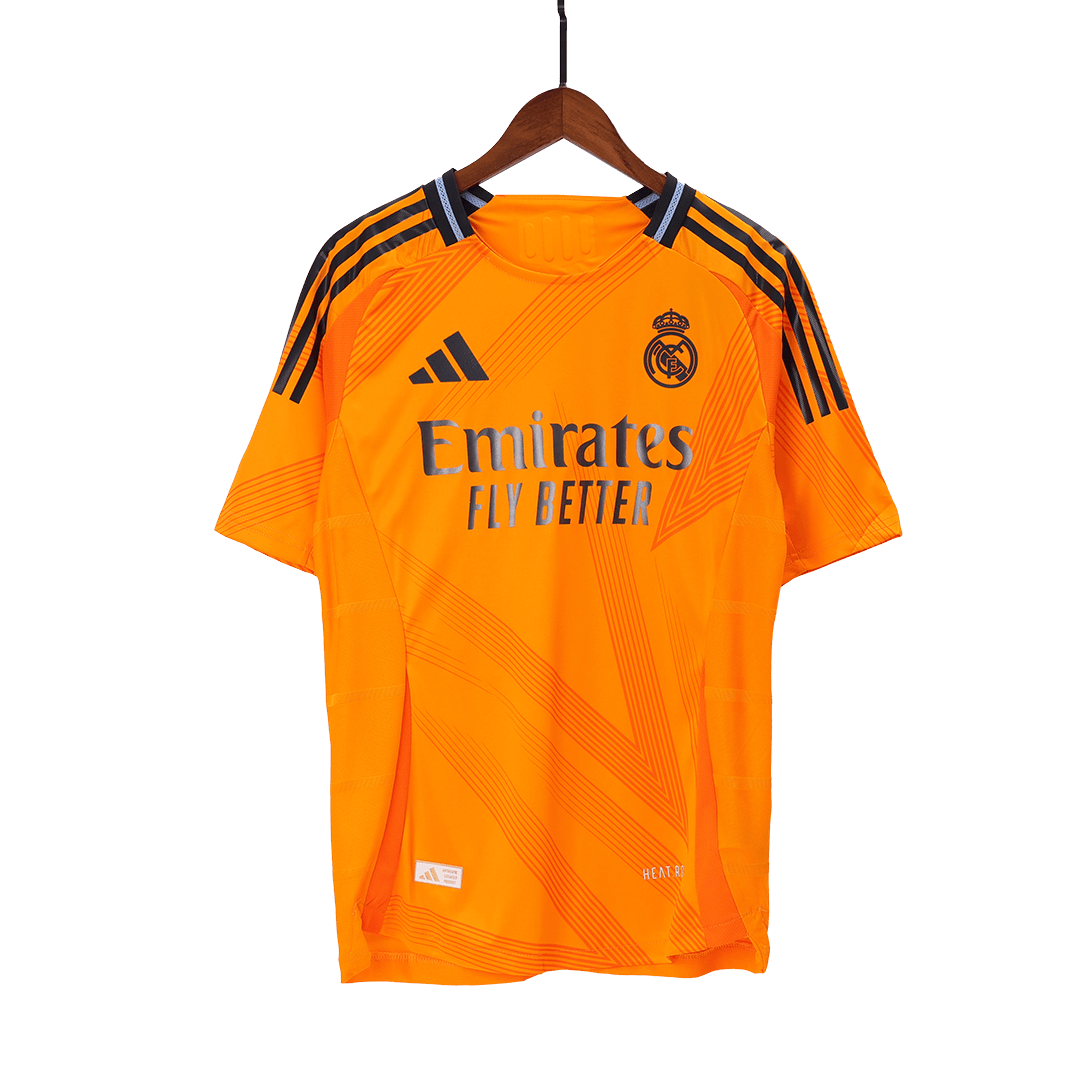 Authentic MBAPPE #9 Soccer Jersey Real Madrid Away Shirt 2024/25 Bear Champ Font