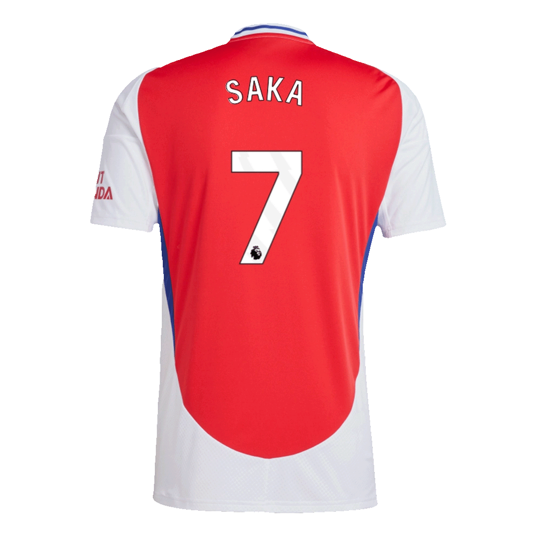 SAKA #7 Arsenal Home soccer jersey 2024/25