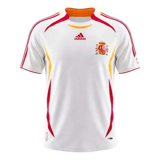 Retro Soccer Jersey Spain Away 2006