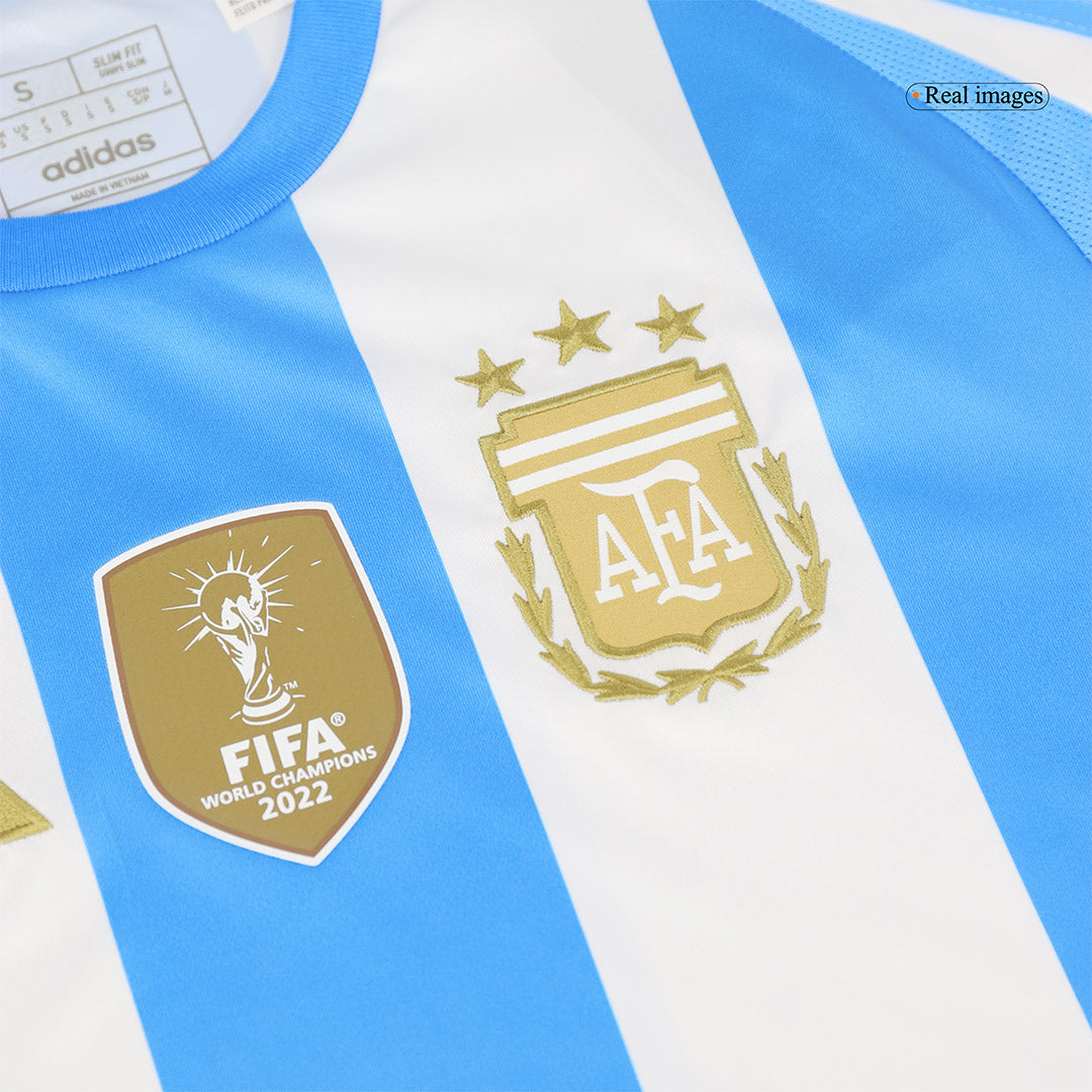 Argentina Soccer Jersey Home Custom Shirt 2024