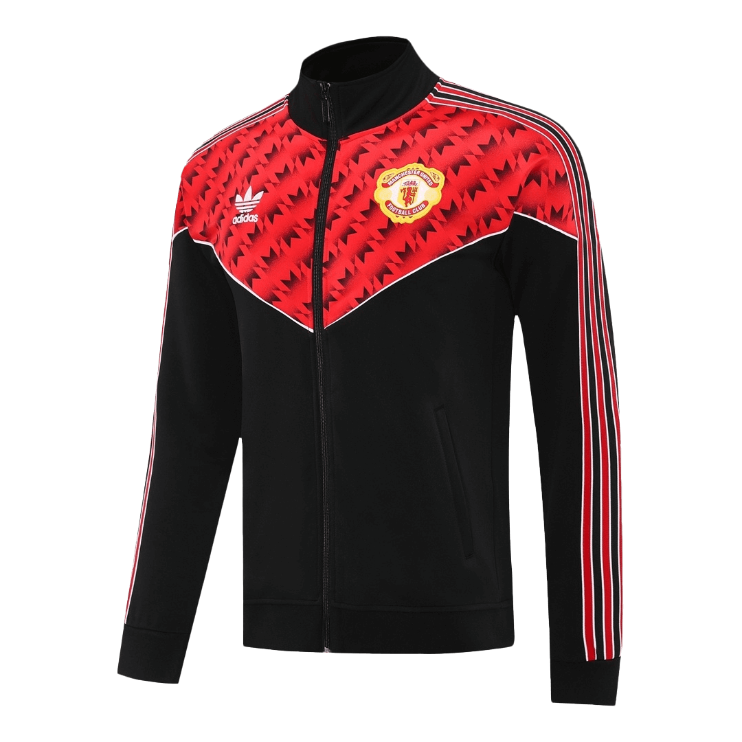 Manchester United Jacket Tracksuit 2025/26 Red&Black