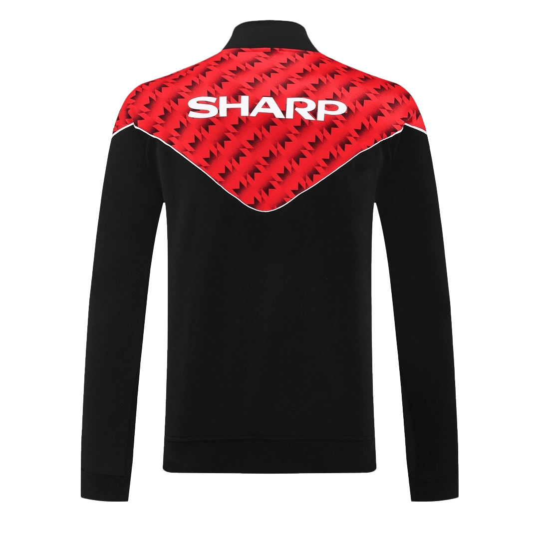 Manchester United Jacket Tracksuit 2025/26 Red&Black