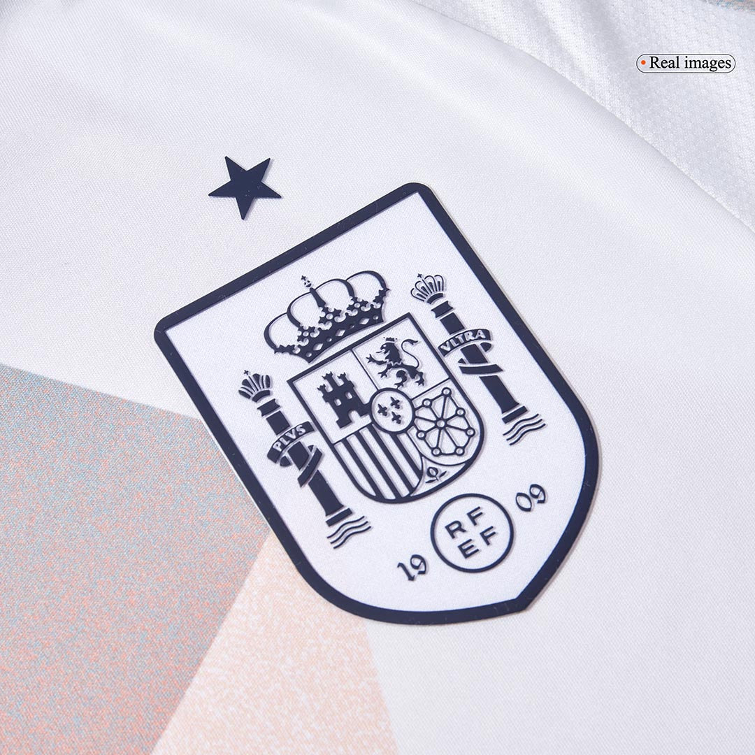 Men's Spain Away Soccer Jersey Women's Euro 2025