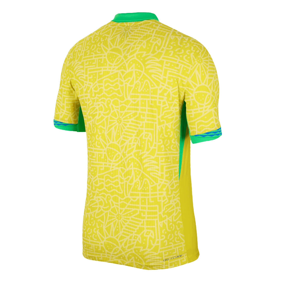 Authentic Brazil Home Soccer Jersey Copa America 2024