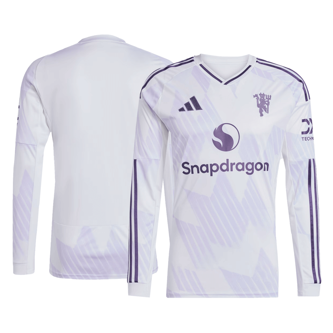 Manchester United Away Long Sleeve Jersey 2025/26