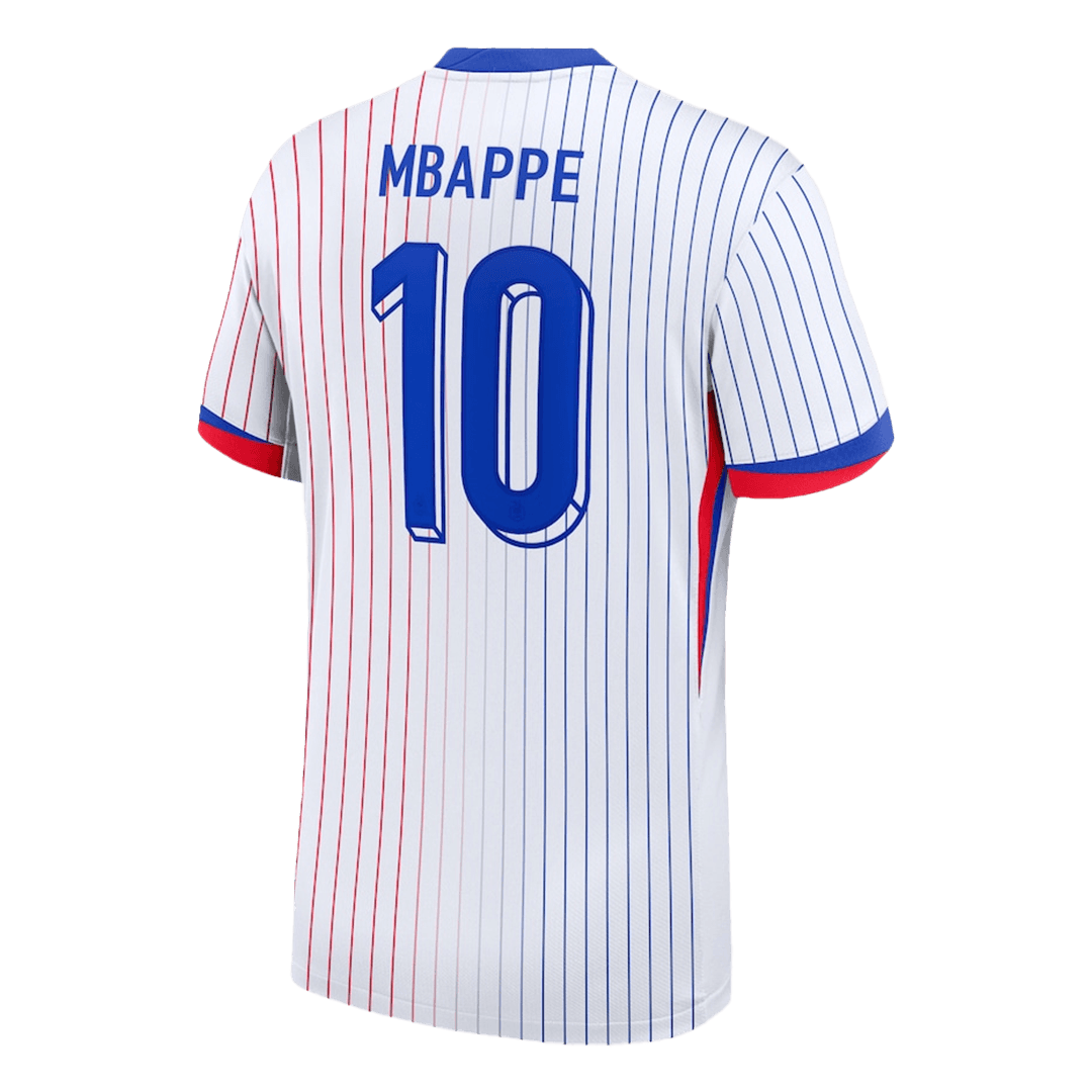 MBAPPE #10 France Soccer Jersey Away Custom Shirt 2024