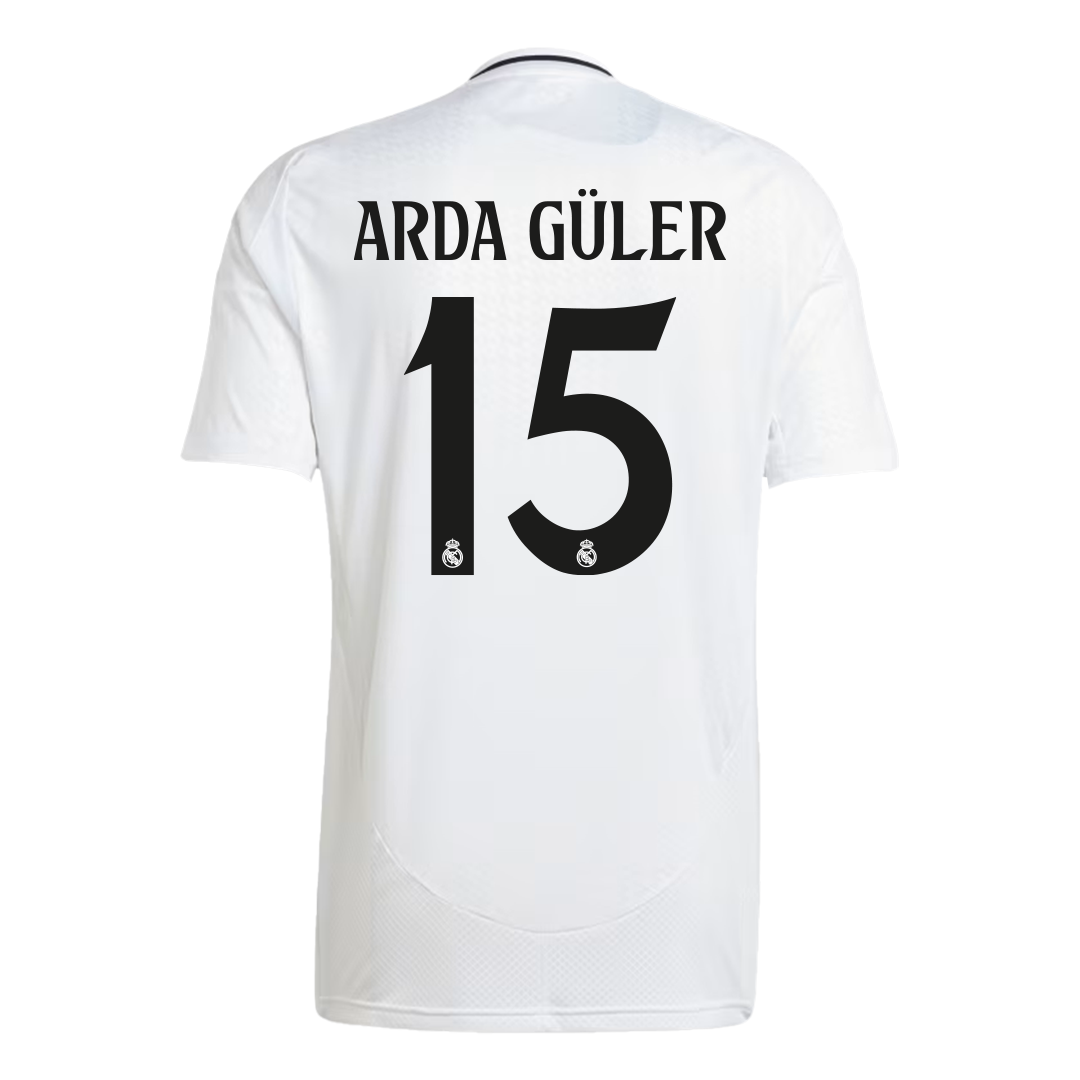 ARDA G¡§1ler #15 Real Madrid Home soccer jersey 2024/25