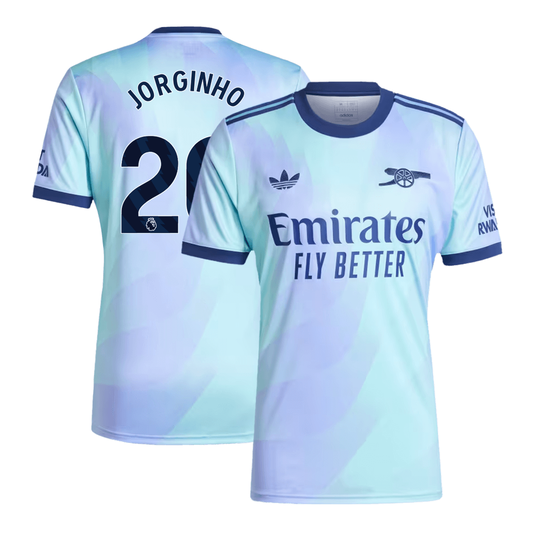 JORGINHO #20 Arsenal Third Away Soccer Jersey 2024/25