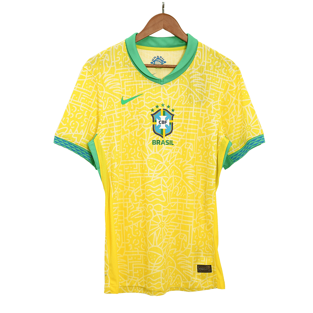 Authentic Brazil Home Soccer Jersey Copa America 2024