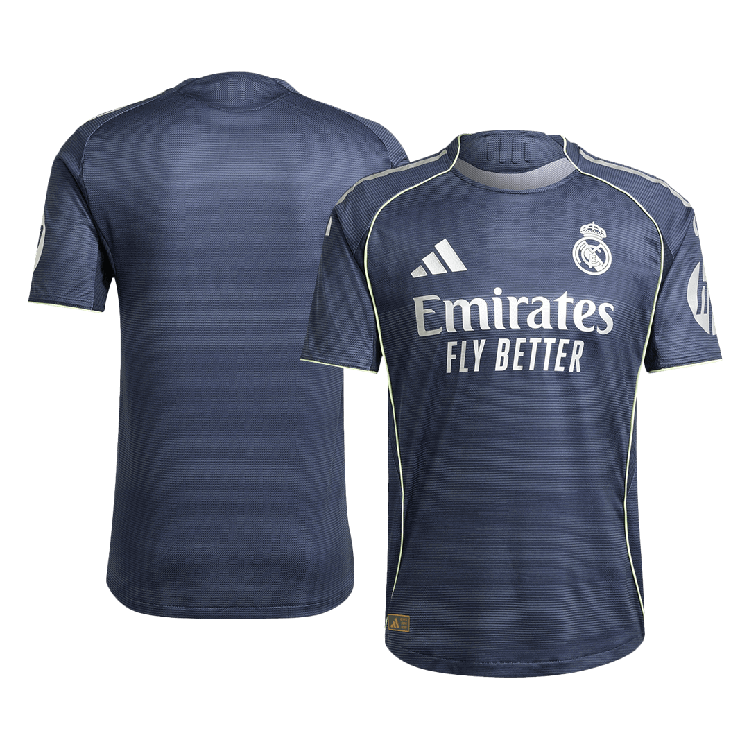 Authentic Real Madrid Jersey Custom Soccer Jersey Away 2025/26
