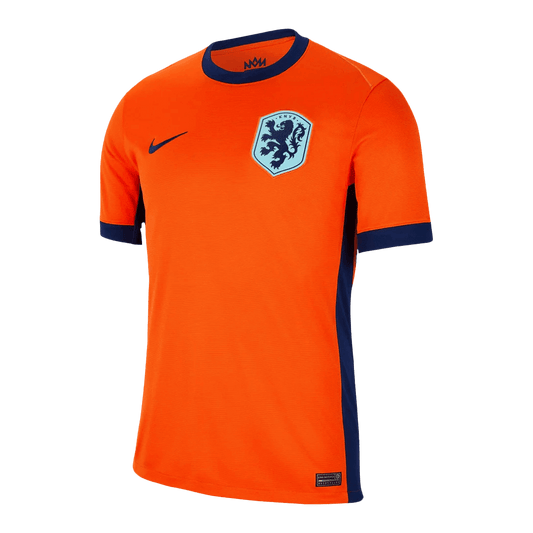 Netherlands Soccer Jersey Home Custom Shirt 2024