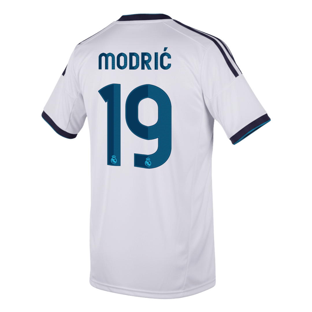 Retro Soccer Jersey MODRIĆ #19 Real Madrid Home 2012/13