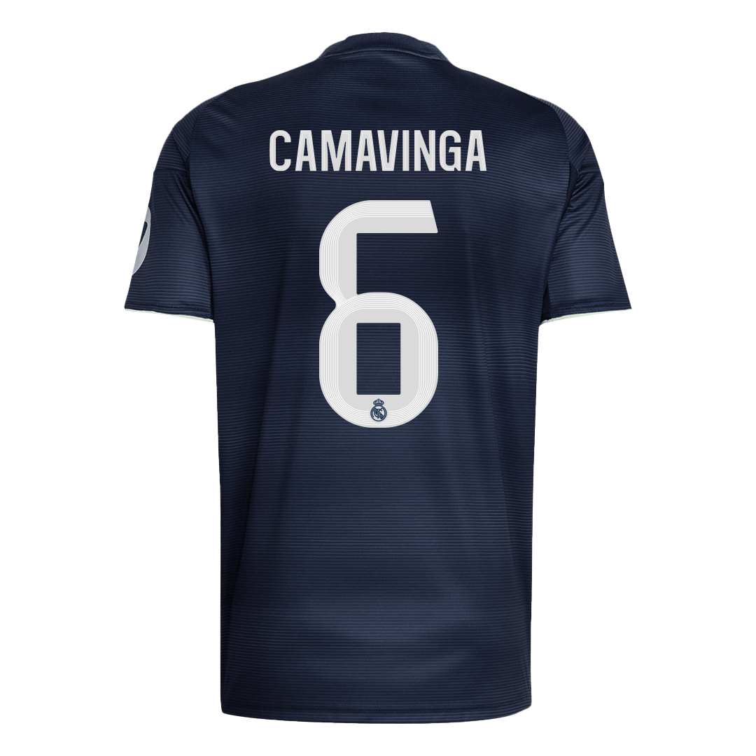 CAMAVINGA #6 Real Madrid Away Soccer Jersey 2025/26