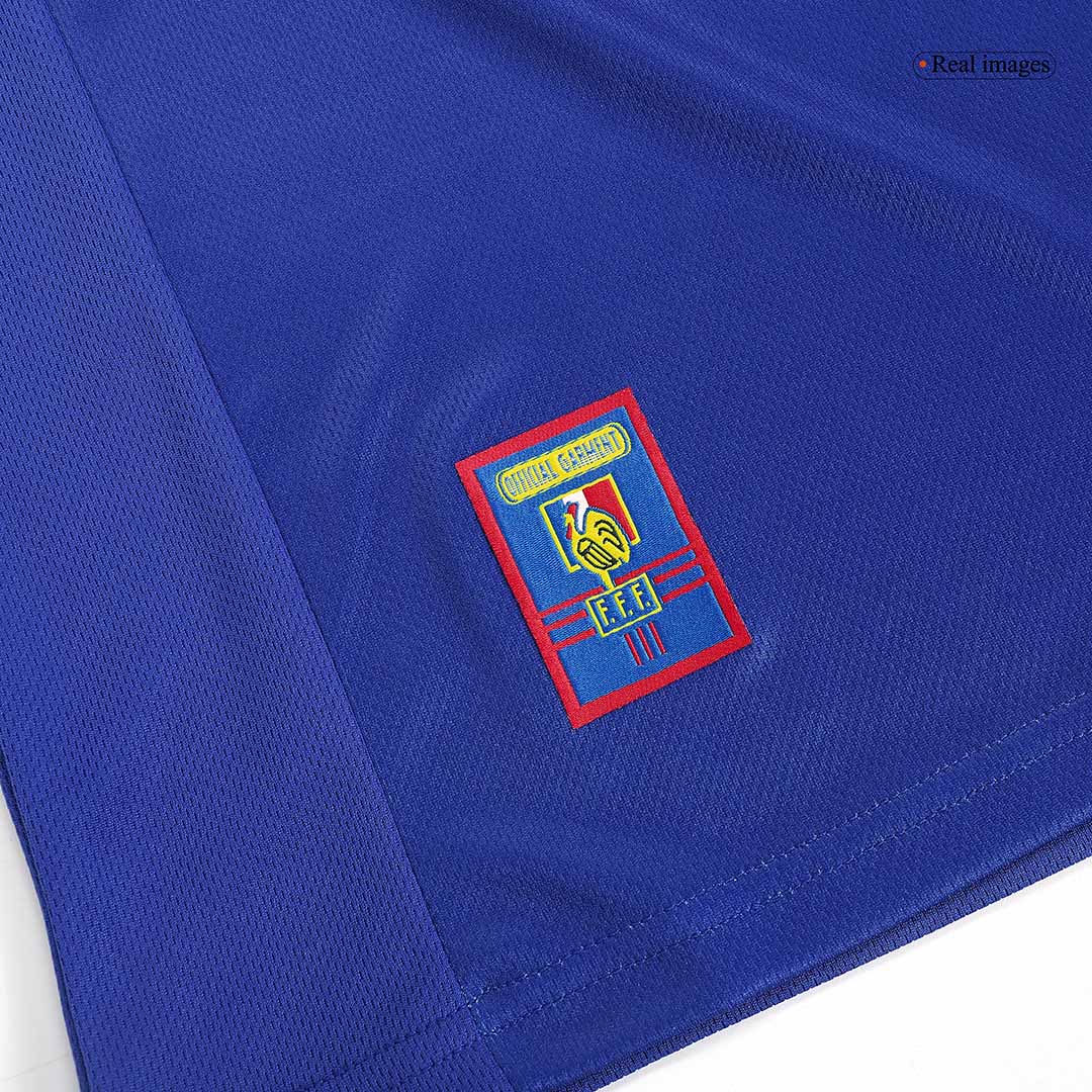 Retro HENRY #12 1998 France World Cup Home Soccer Jersey
