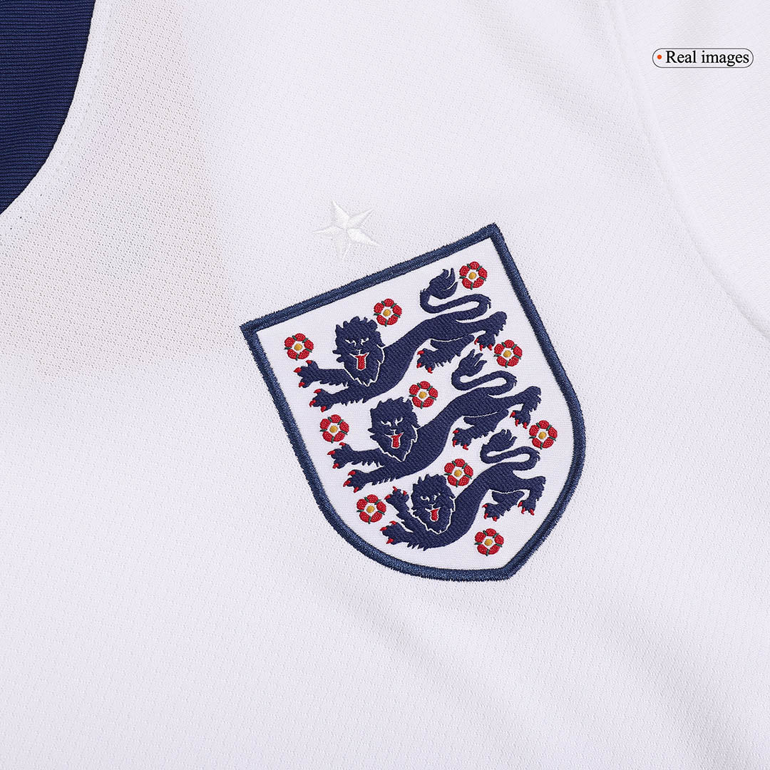 England Soccer Jersey Home Custom Shirt 2024