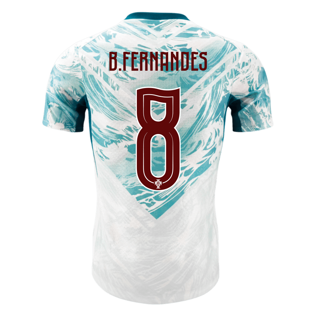 B.FERNANDES #8 Portugal Away Player Version Jersey World Cup 2026