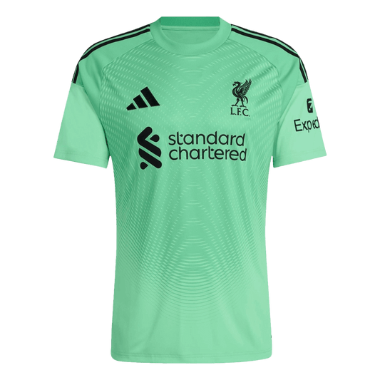 Liverpool Goalkeeper Soccer Jersey 2025/26 Green