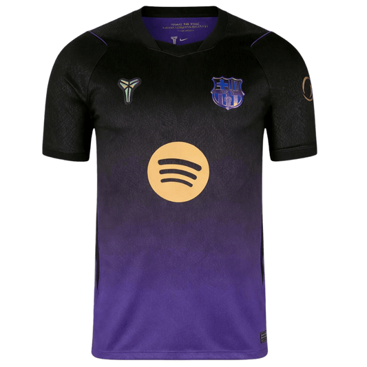 Player Version Barcelona x Kobe Bryant Away Soccer Jersey 2026/27 Black/Purple