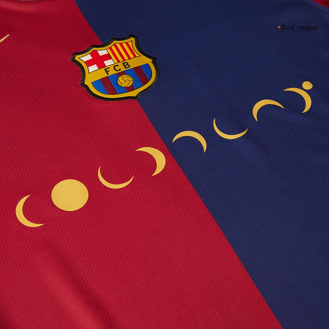 Barcelona Home Soccer Jersey 2024/25 - COLDPLAY