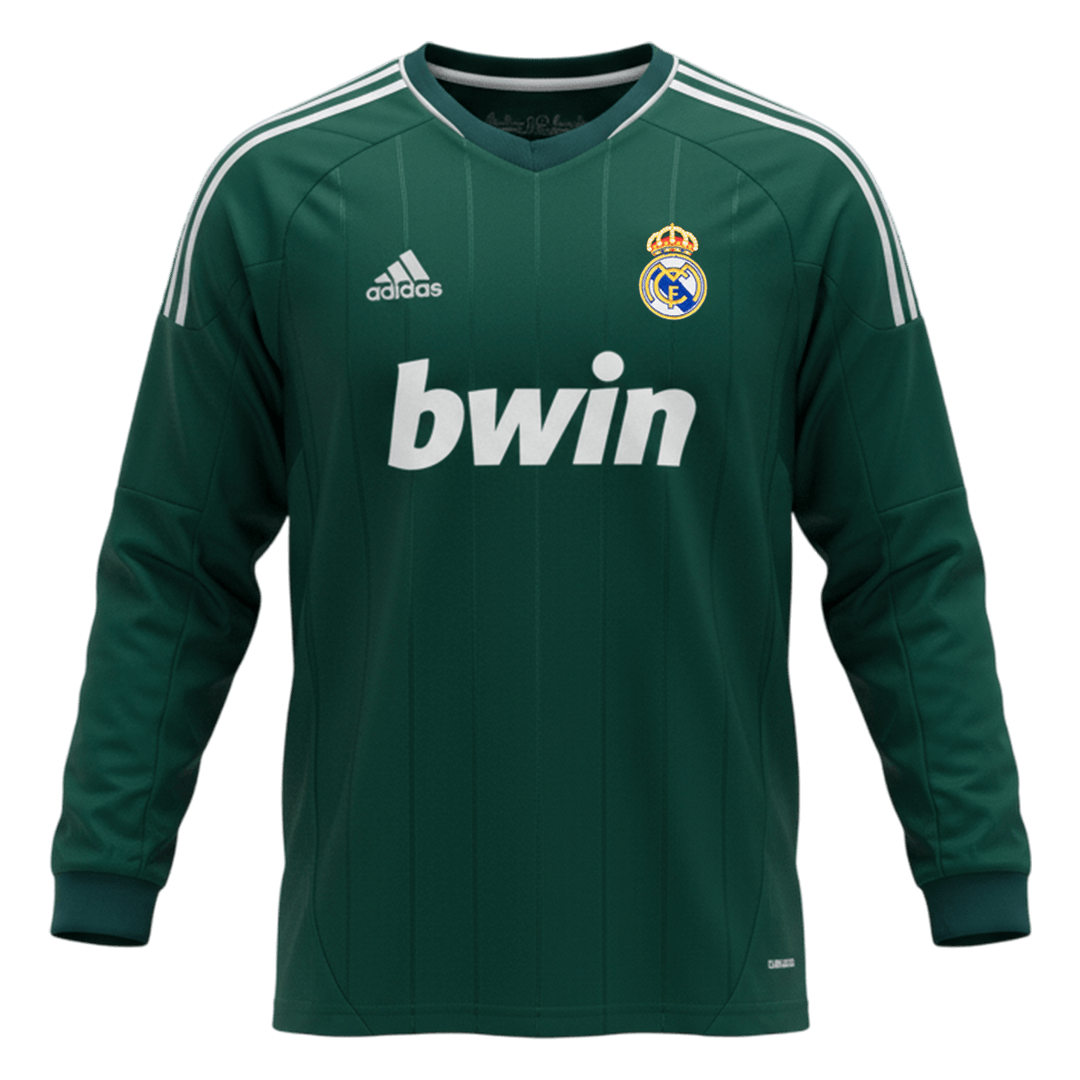 Retro Soccer Jersey Real Madrid Third Away Long Sleeve 2012/13