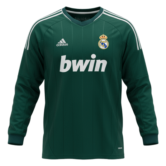 Retro Soccer Jersey Real Madrid Third Away Long Sleeve 2012/13