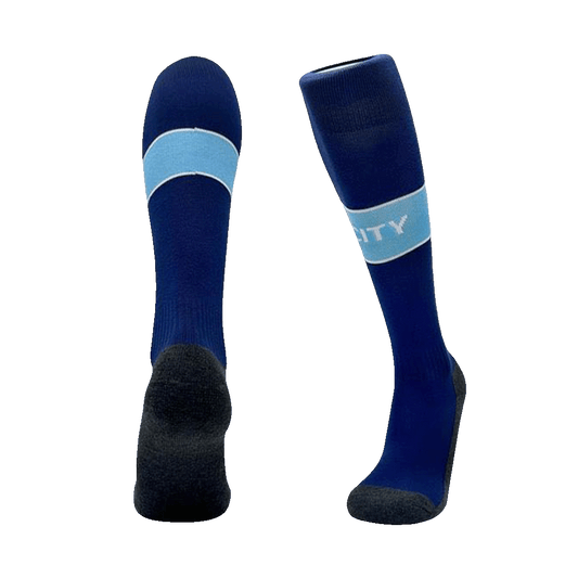Manchester City Home Soccer Socks 2024/25