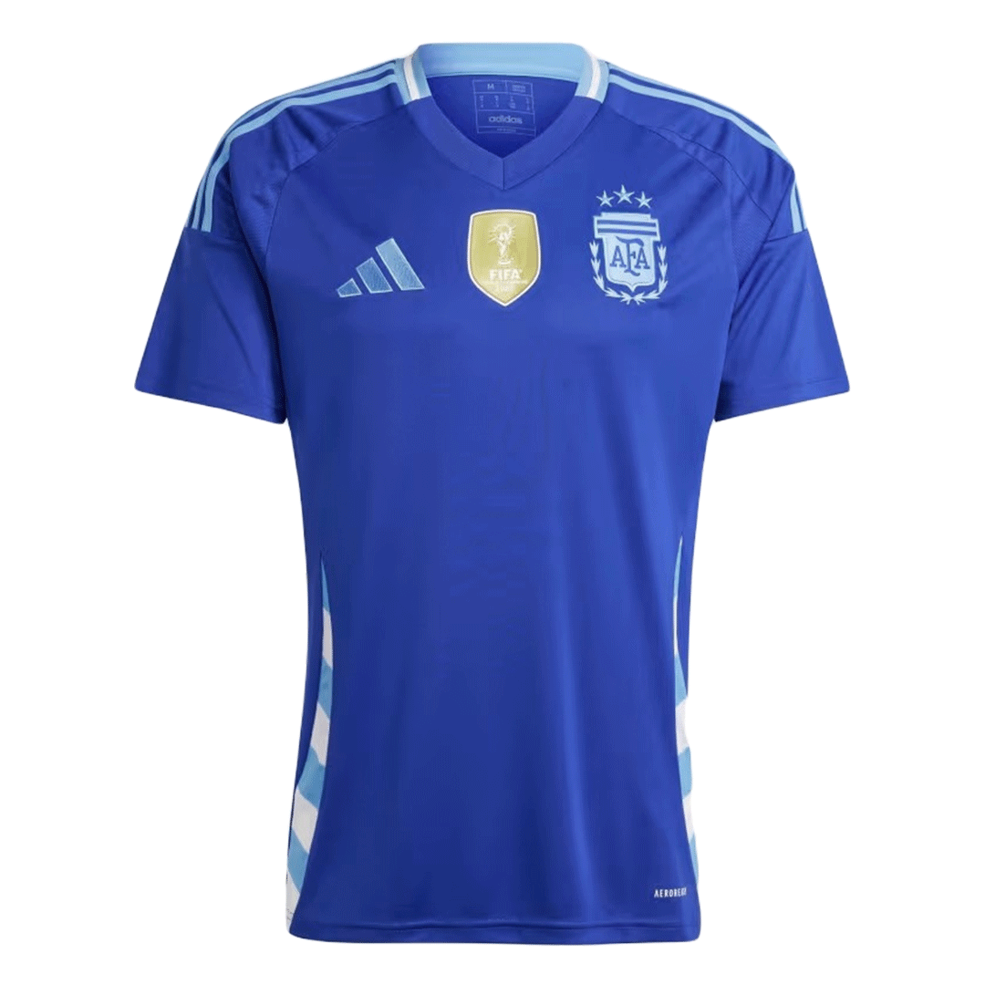 Argentina Soccer Jersey Away Custom Shirt 2024