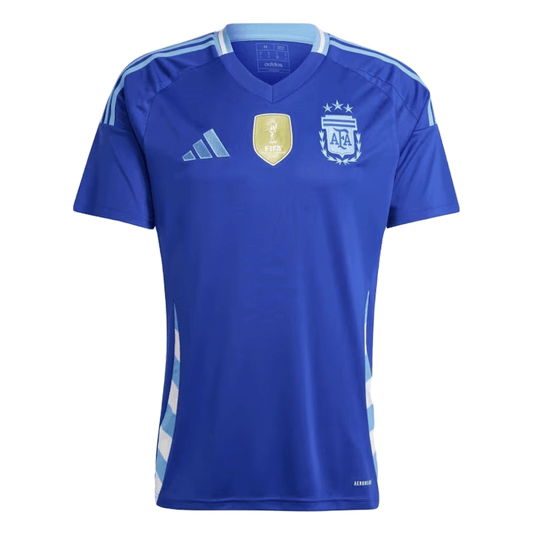 Argentina Soccer Jersey Away Custom Shirt 2024