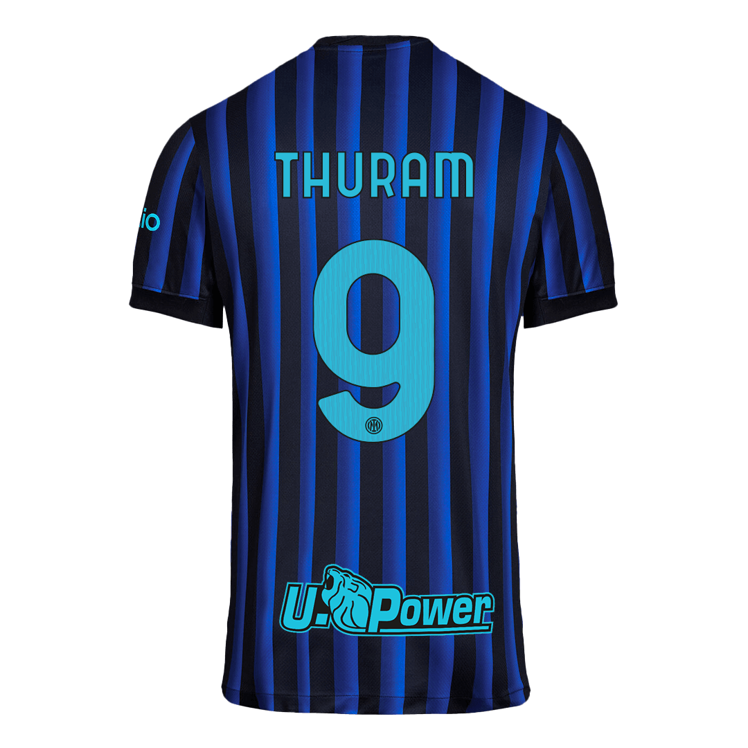 THURAM #9 Inter Milan Home Soccer Jersey 2025/26