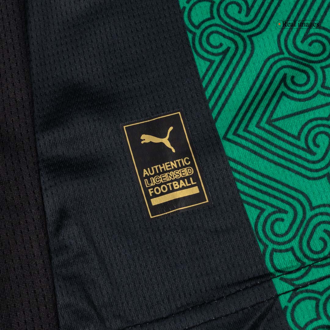 THAUVIN#10 RC Lens Away Soccer Jersey 25/26 Green&Black