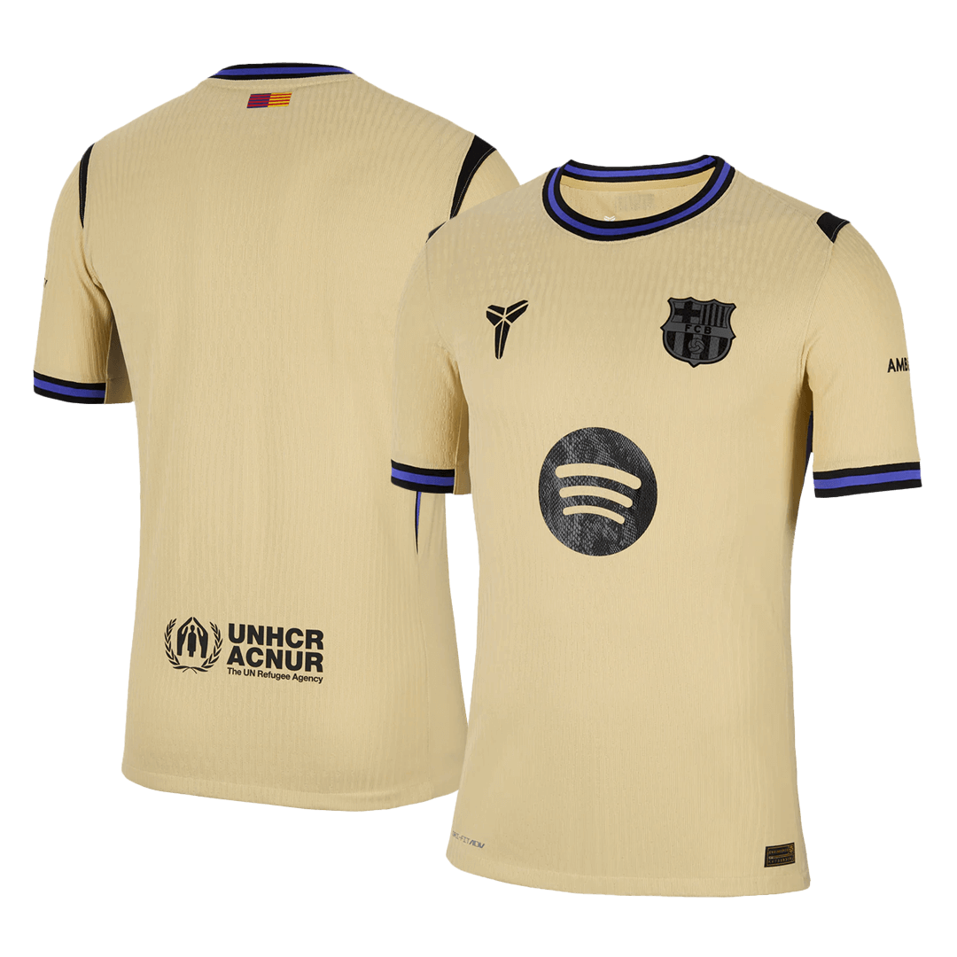 Barcelona Away Authentic Soccer Jersey 2025/26