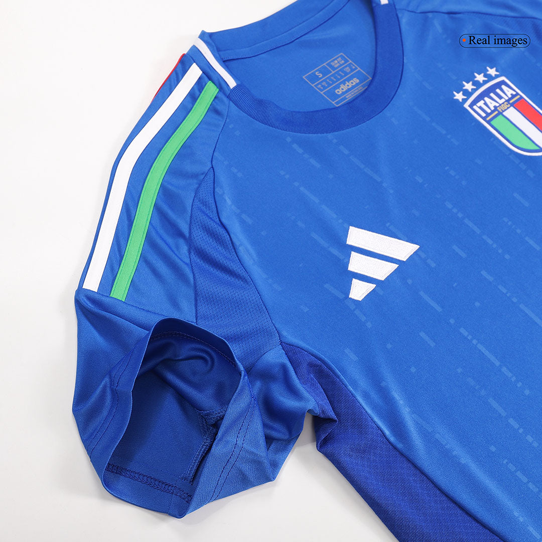 Italy Soccer Jersey Home Custom Shirt 2024