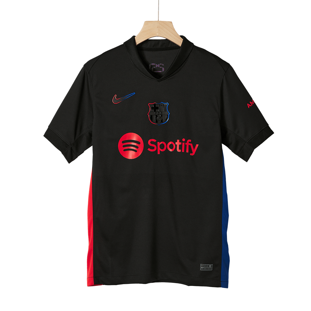 Barcelona Away Soccer Jersey Kit(Jersey+Shorts) 2024/25