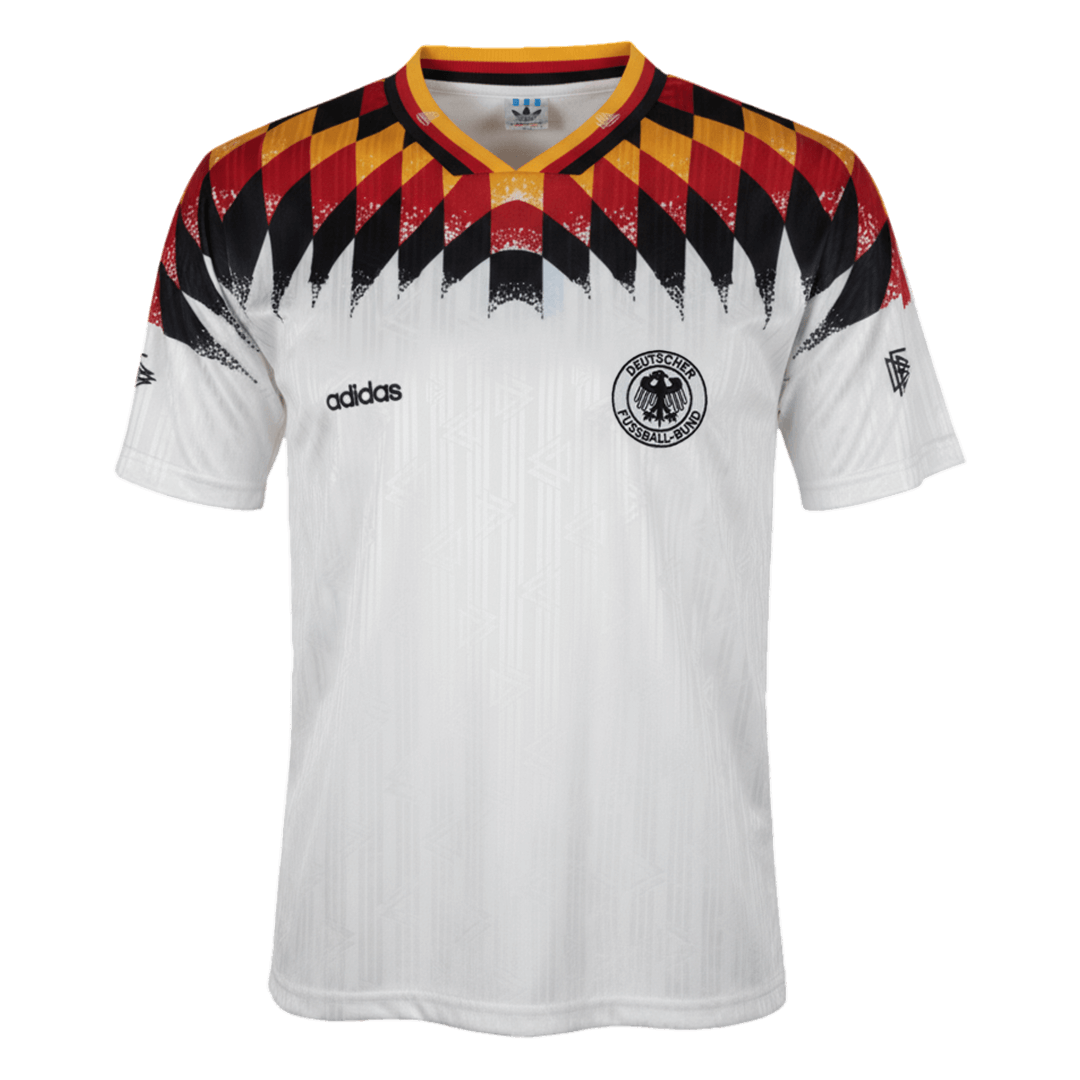 Retro Soccer Jersey Germany Home 1994
