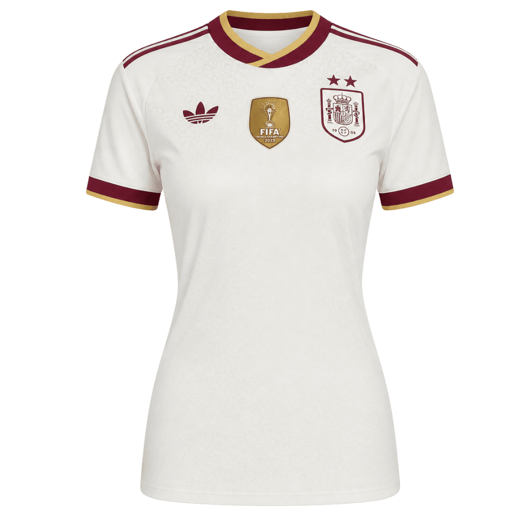 Women's Champion Spain Away Jersey World Cup 2026