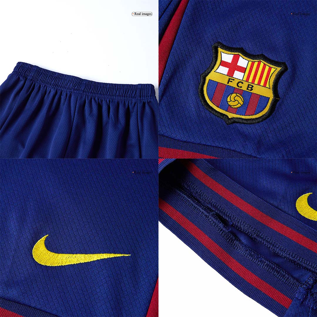 Kids Barcelona Custom Home Soccer Kits 2025/26