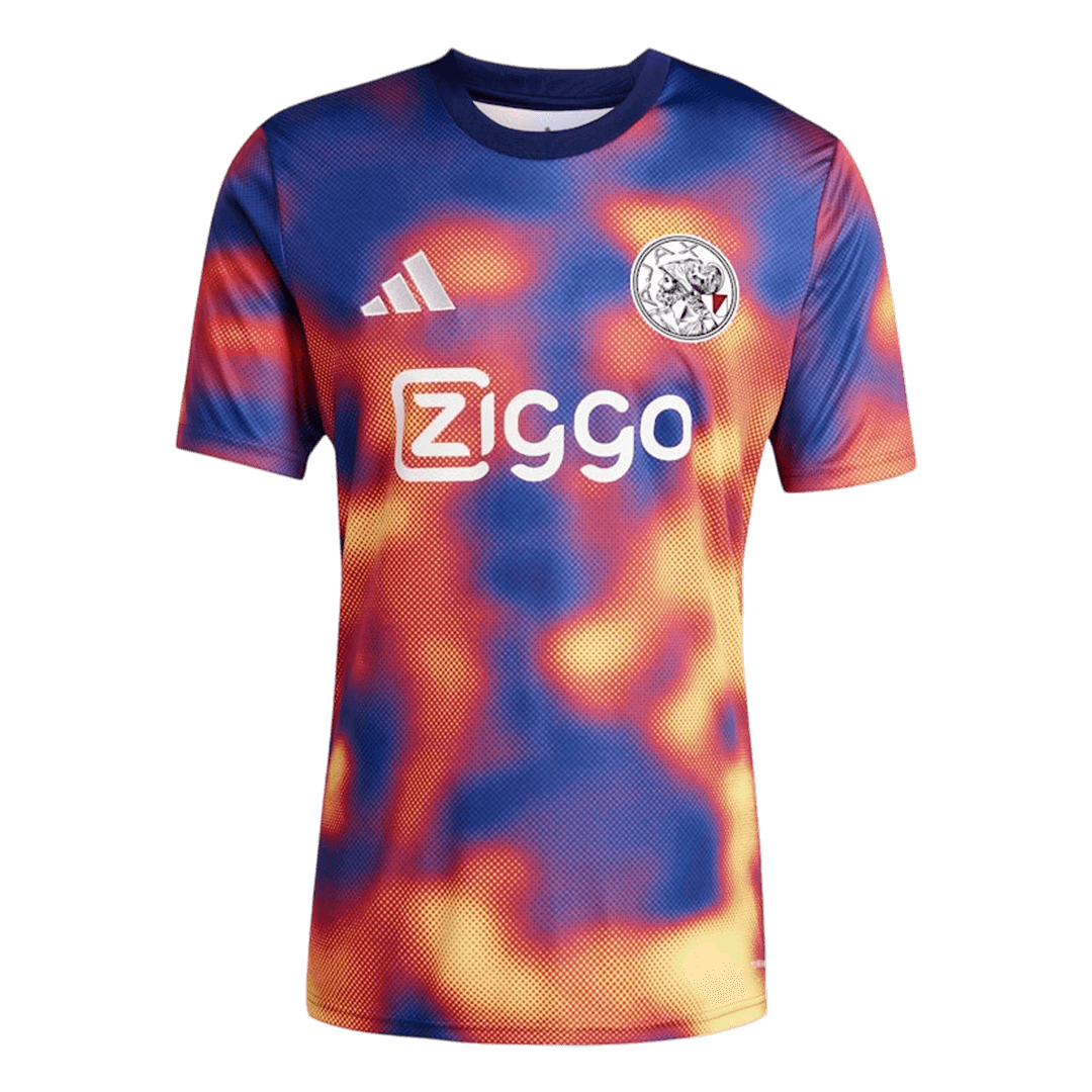 Ajax Pre-Match Soccer Jersey 2025/26 Colorful