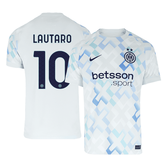 LAUTARO #10 Inter Milan Away Soccer Jersey 2025/26