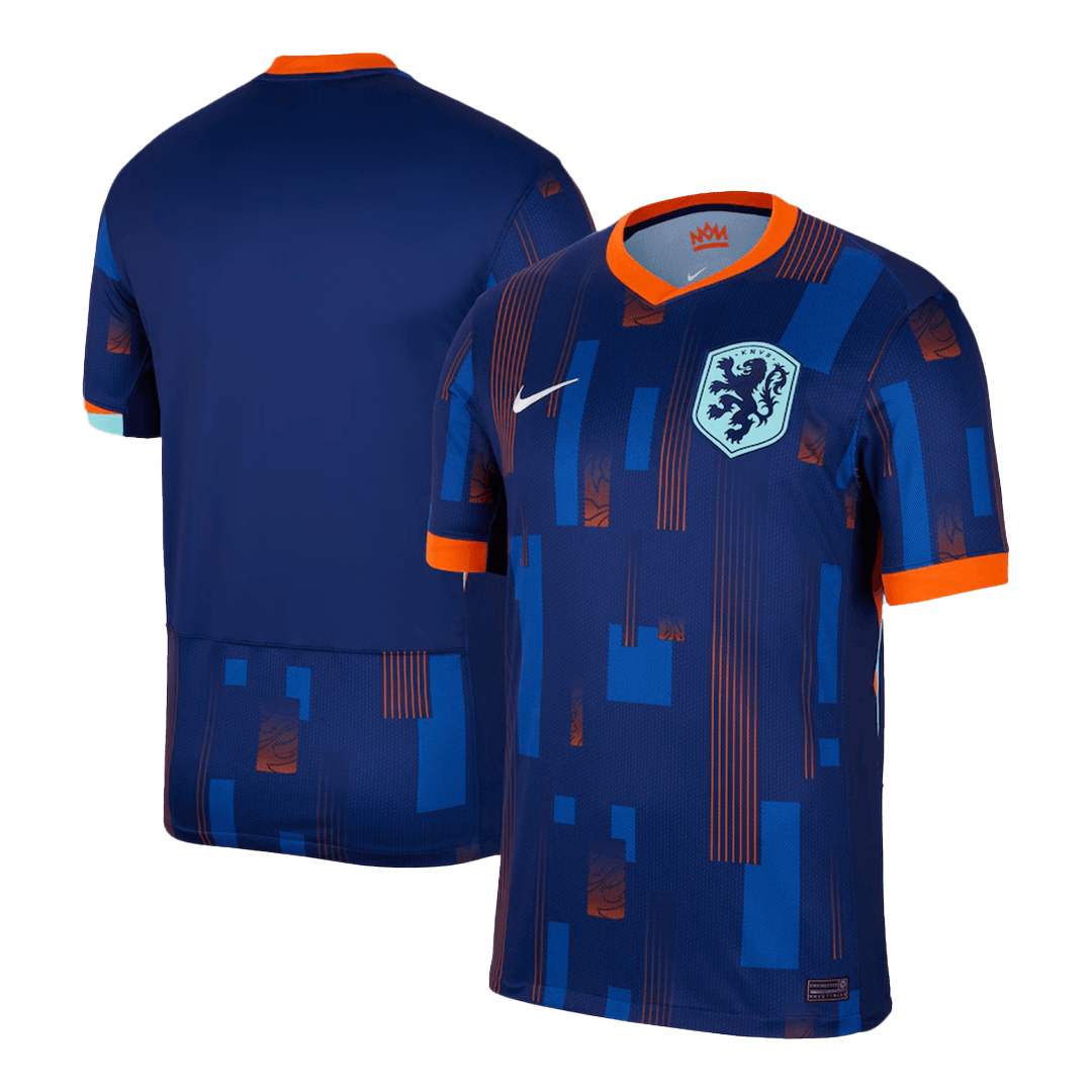 Netherlands Soccer Jersey Away Custom Shirt 2024