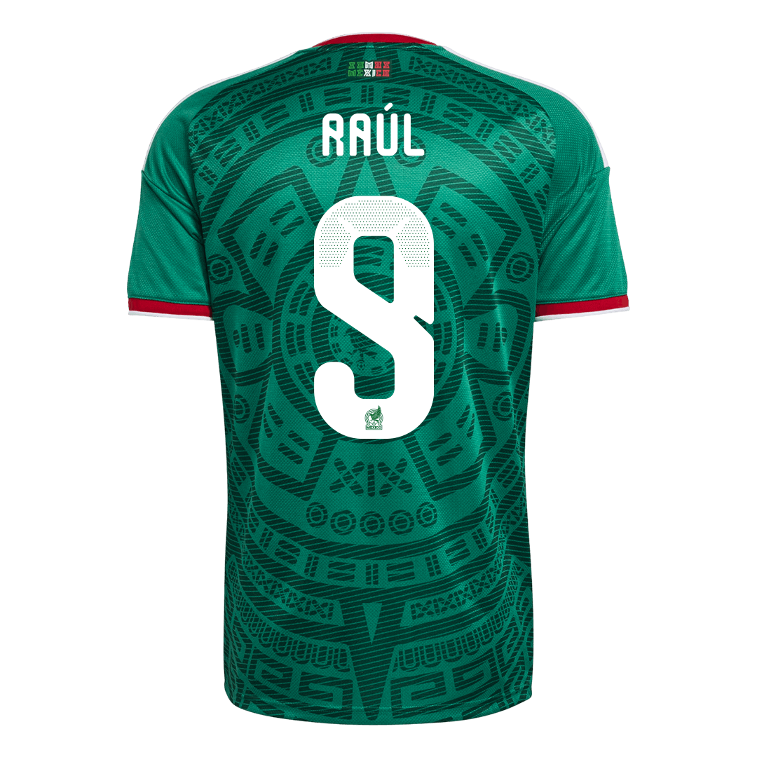 Raúl #9 Mexico Home Soccer Jersey World Cup 2026