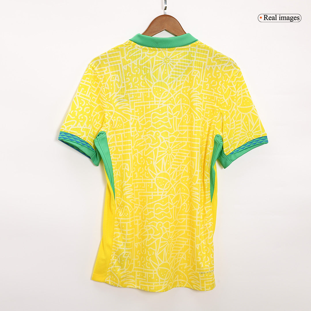 Authentic Brazil Home Soccer Jersey Copa America 2024