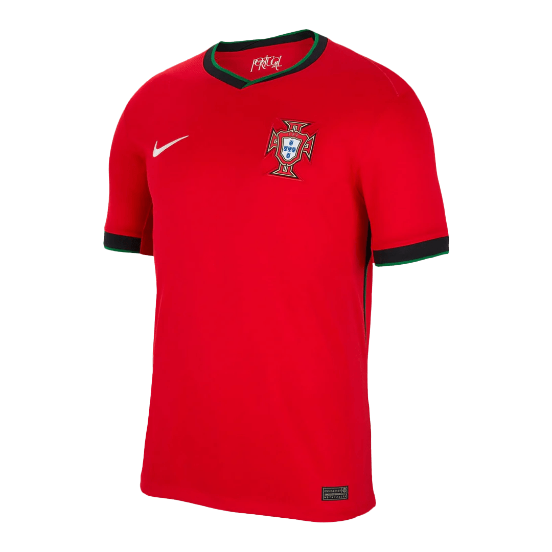 Portugal Home Soccer Jersey Euro