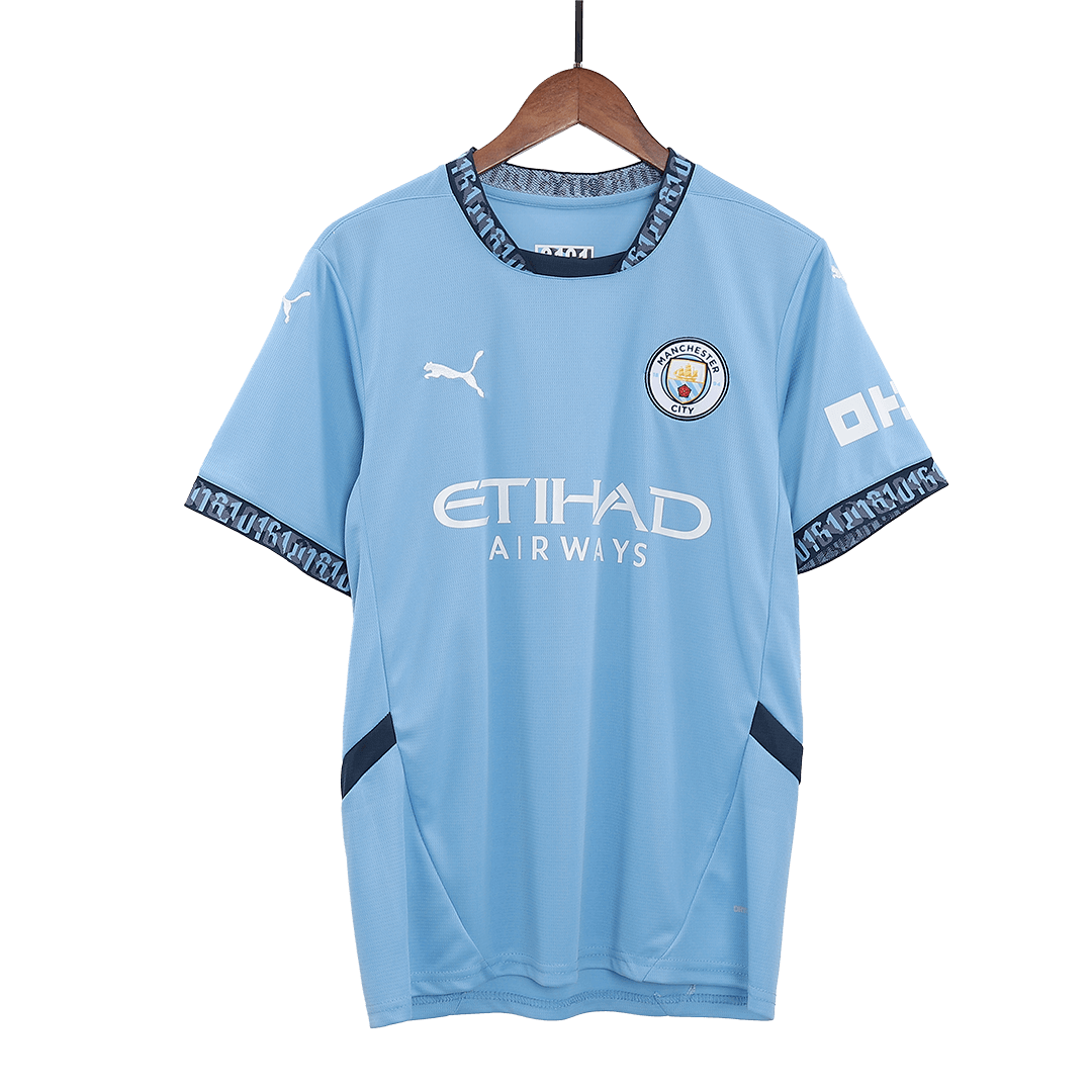 HAALAND #9 Manchester City Home soccer jersey 2024/25 - UCL