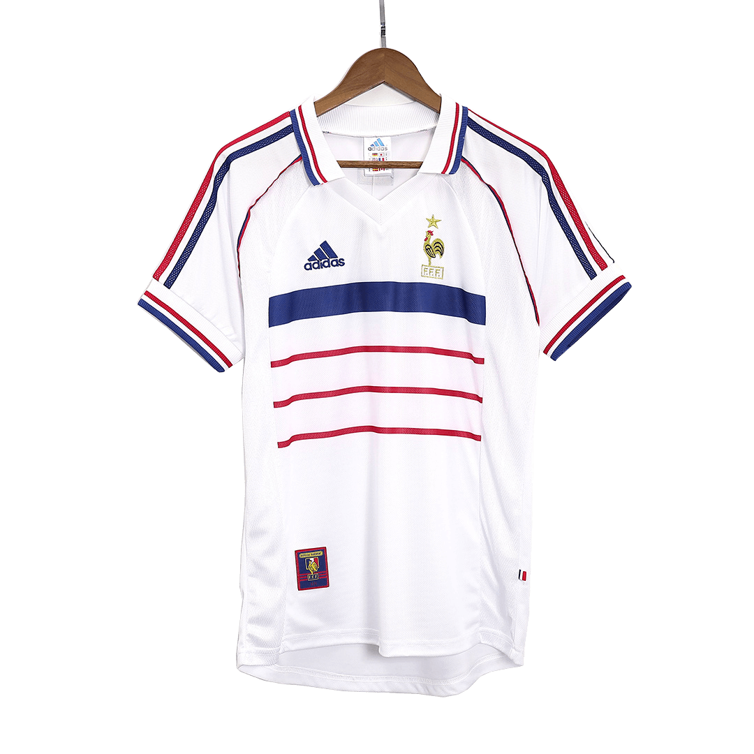 Retro 1998 France Away Soccer Jersey