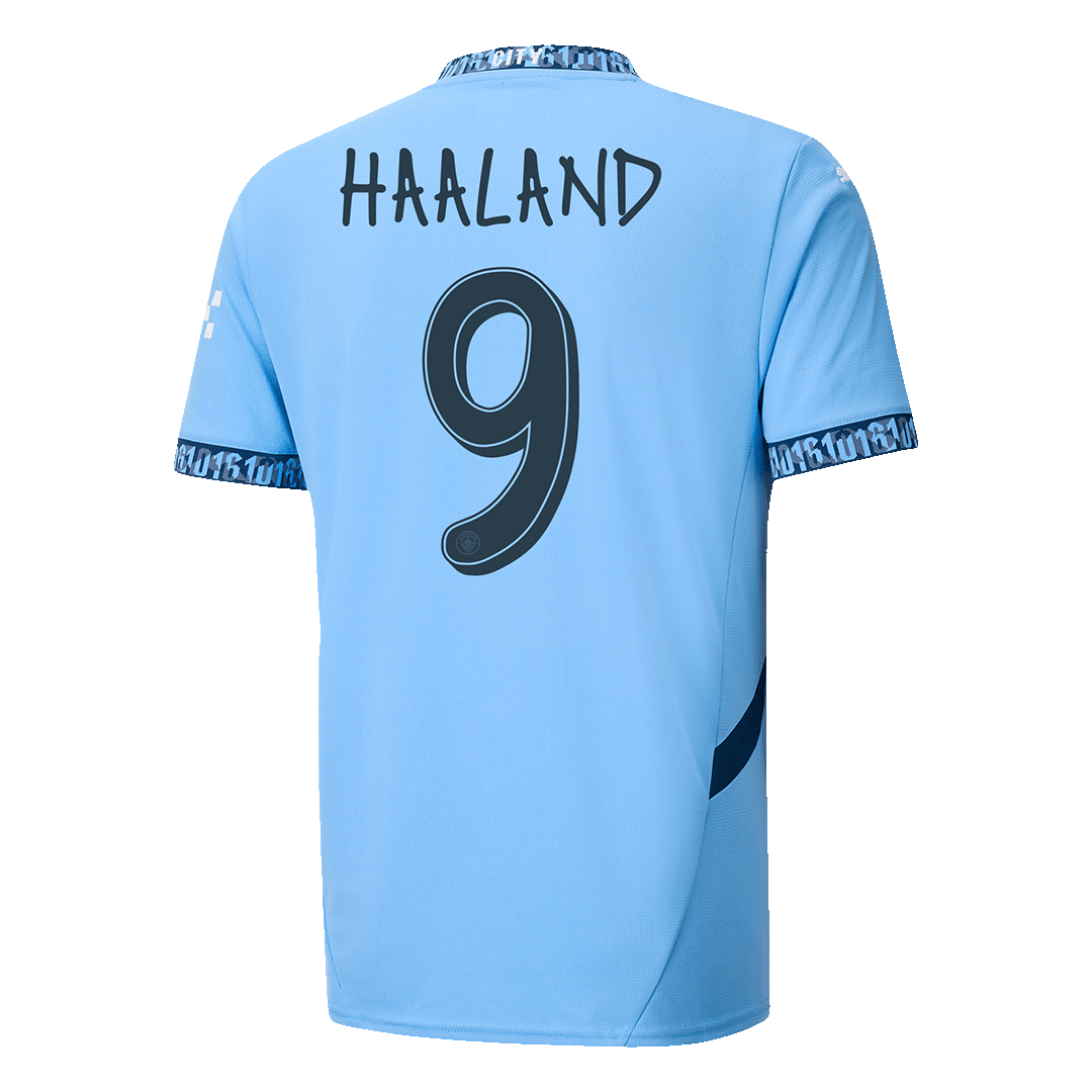 HAALAND #9 Manchester City Home soccer jersey 2024/25 - UCL